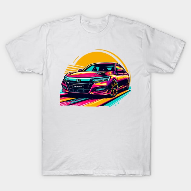 Honda Accord T-Shirt by Vehicles-Art